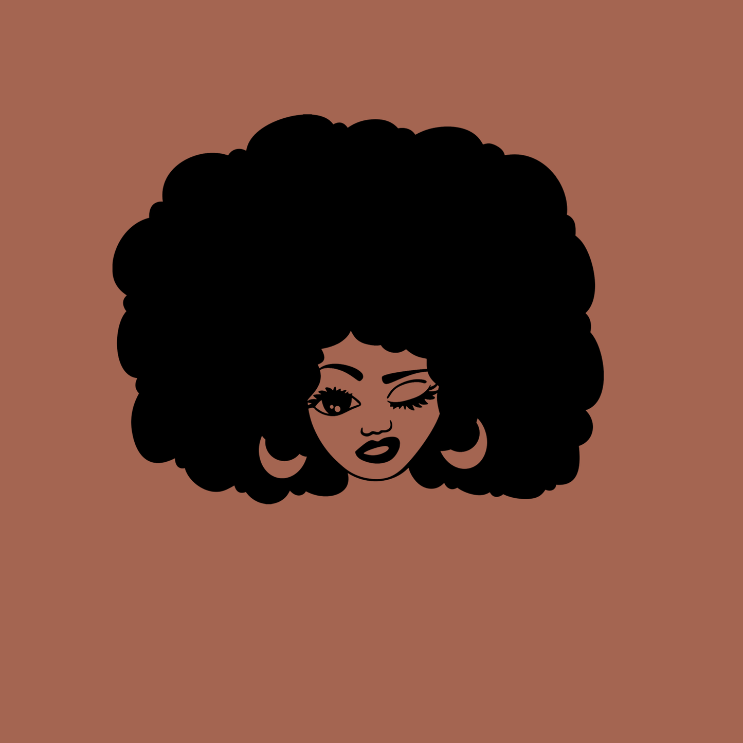 "Lovin' my Afro"